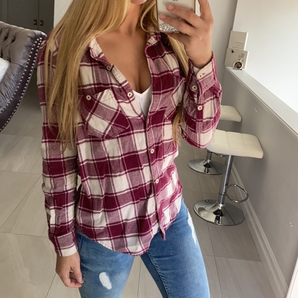Pink Plaid Top - Picture 7 of 9